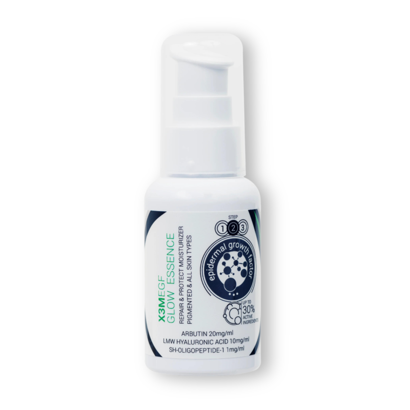 X3M EGF GLOW ESSENCE STEP 2, Priešpigmentinio poveikio esencija-serumas, 50 ml