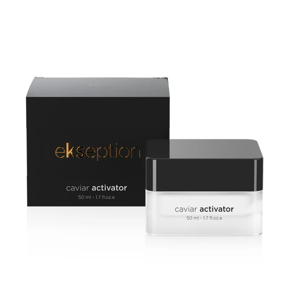 EKSEPTION CAVIAR ACTIVATOR, Aktyvuojamasis naktinis kremas su ikrais, 50 ml