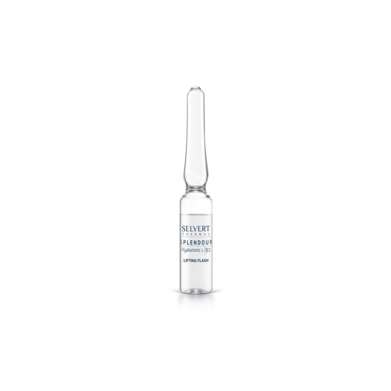 HYALURONIC & VITAMIN B3 LIFTING FLASH, Liftinguojantis koncentratas su hialurono rūgštimi ir niacinamidu, 2 vnt. x 1.5 ml