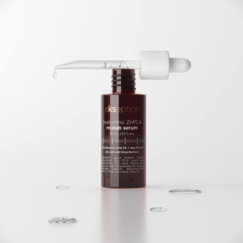 HYALURONIC ZnPCA, Serumas riebiai, probleminei odai, 75 ml