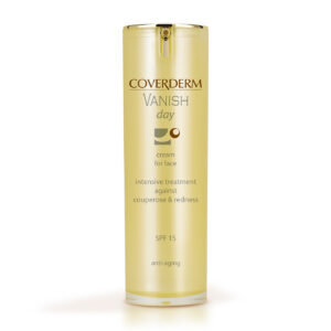 COVERDERM VANISH DAY CREAM, Dieninis kremas prieš kuperozę SPF15, 30 ml