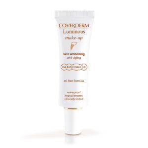 COVERDERM LUMINOUS MAKE-UP SPF50+, Maskuojamasis kremas prieš pigmentaciją,  30 ml