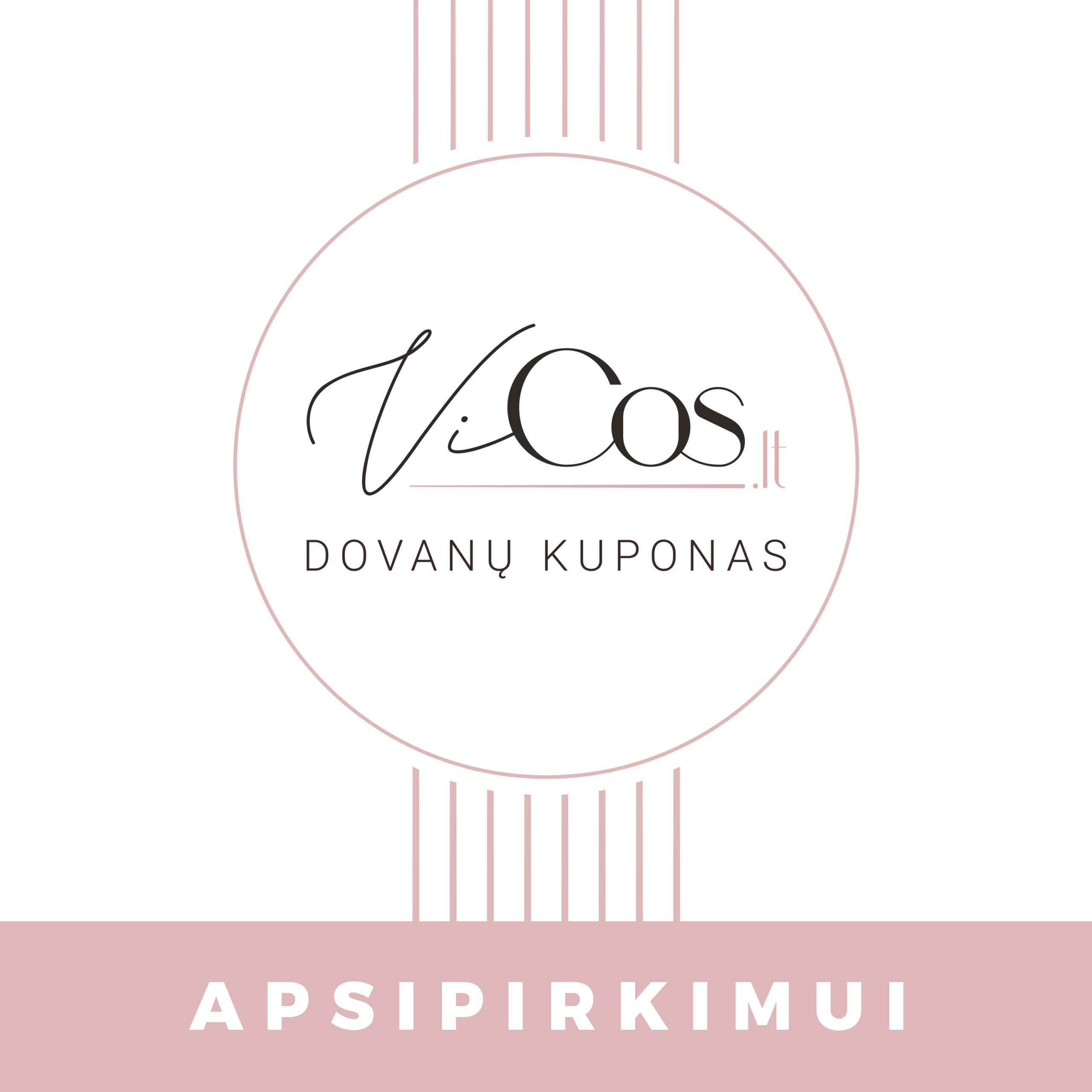 DOVANŲ KUPONAS 25-200 eur vertės apsipirkimui