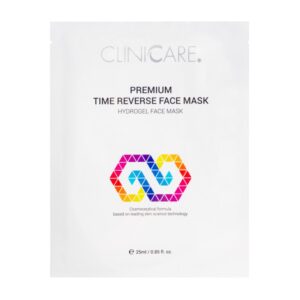 CLINICCARE PREMIUM TIME REVERSE FACE MASK, Jauninamoji hidrogelio kaukė, 1 vnt.